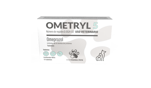 Ometryl 5 mg 14 Tabletas ( Omeprazol 5 mg )